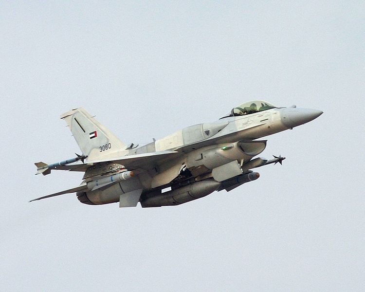 UAE F-16 aircraft