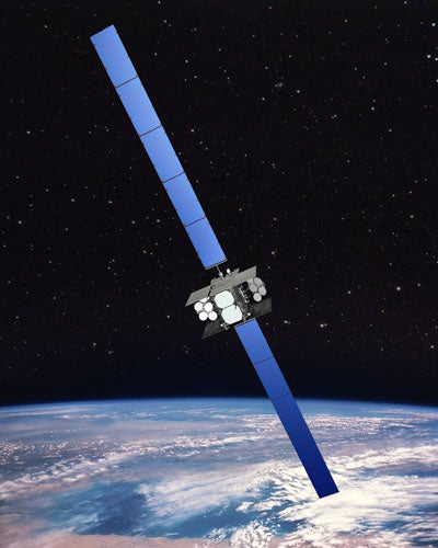 WGS Block II satellite