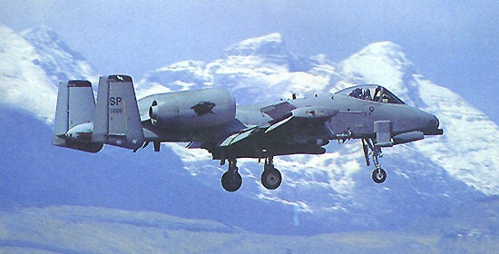 A-10 Thunderbolt aircraft