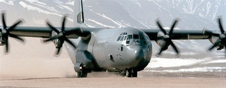 Lockheed-built C-130J Hercule aircraft