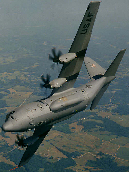 C-130J Hercules Tactical Transport Aircraft