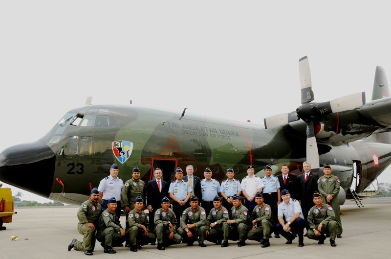C-130H Hercules aircraft