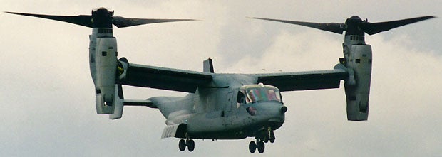 Boeing CV-22 Osprey aircraft