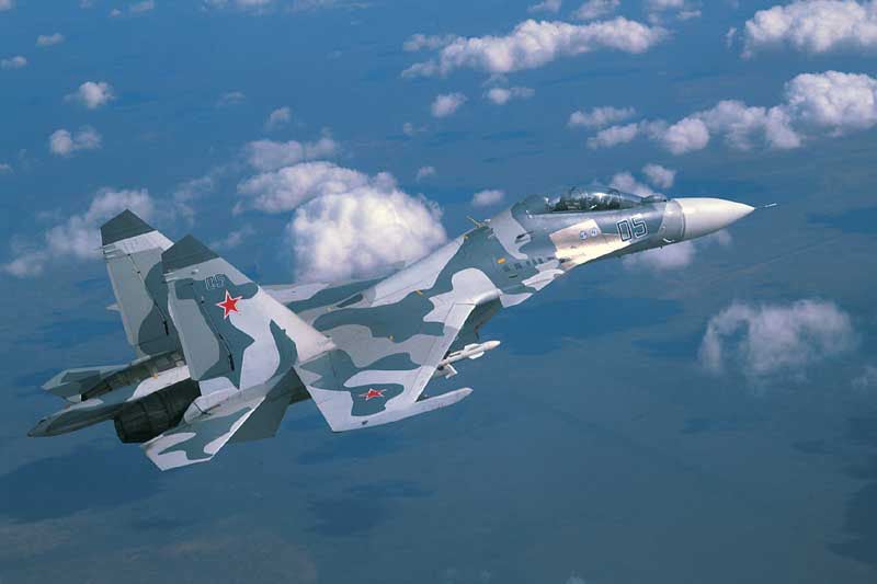 Su-30SM multirole fighter 